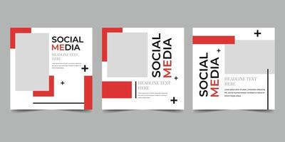 Minimal square banner social media post template. Perfect for social media posts and web ad promotion. vector