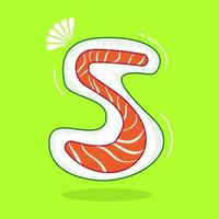 premium vector ls para sushi lindo vector mascota ilustración. comida asiática, deliciosa.