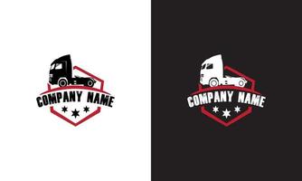 Truck logo designs template vector, cargo logo, delivery, Logistic logo symbol vector