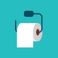 Toilet tissue paper vector