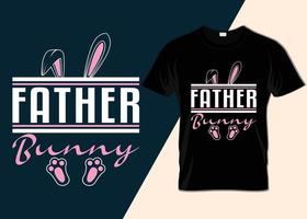 Happy Easter day Typography T-shirt design vector