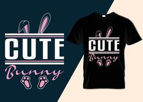 Happy Easter day Typography T-shirt design vector