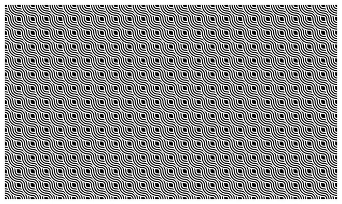 Seamless interlocking geometric line pattern background template vector illustration