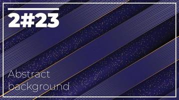 Modern futuristic background design with luxury gold design elements vector