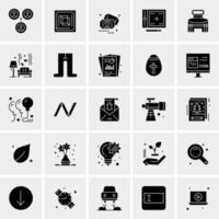 25 Universal Business Icons Vector Creative Icon Illustration to use in web and Mobile Related project