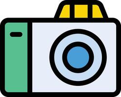 camera vector illustration on a background.Premium quality symbols.vector icons for concept and graphic design.