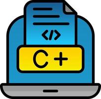 Coding Language Vector Icon Design