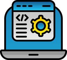 Web Optimization Vector Icon Design