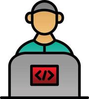 Senior Developer Vector Icon Design