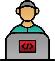 Senior Developer Vector Icon Design