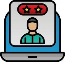 Customer Reviews Vector Icon Design