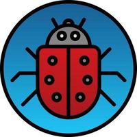 Bug Vector Icon Design