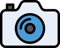 camera vector illustration on a background.Premium quality symbols.vector icons for concept and graphic design.