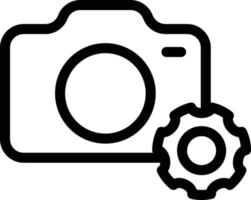 camera setting vector illustration on a background.Premium quality symbols.vector icons for concept and graphic design.