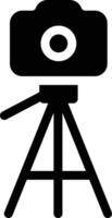 tripod camera vector illustration on a background.Premium quality symbols.vector icons for concept and graphic design.