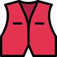 Waistcoat vector illustration on a background.Premium quality symbols.vector icons for concept and graphic design.