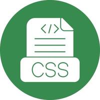 Css File Vector Icon Design