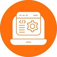 Web Optimization Vector Icon Design
