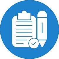 Task Planning Vector Icon Design