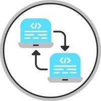 Code Refactoring Vector Icon Design