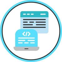 Backend Development Vector Icon Design
