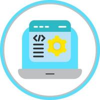 Web Optimization Vector Icon Design