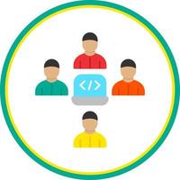Code Deployment Vector Icon Design