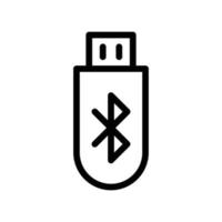 ilustración vectorial usb en un fondo. símbolos de calidad premium. iconos vectoriales para concepto y diseño gráfico. vector