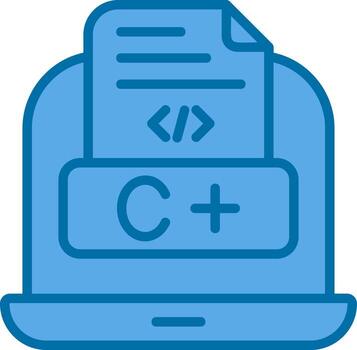 diseño de icono de vector de lenguaje de codificación