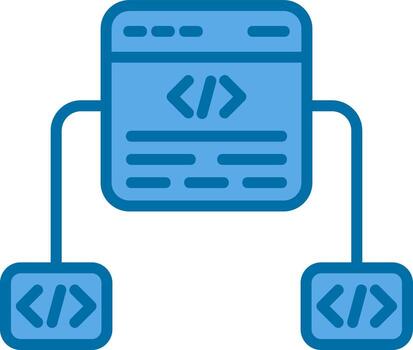 diseño de icono de vector de marco de código
