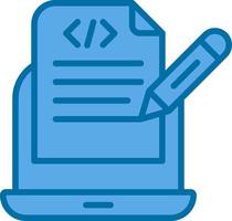 Programming Notes Vector Icon Design