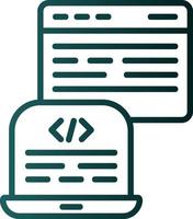 Backend Development Vector Icon Design