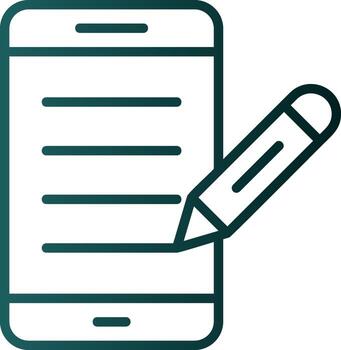 diseño de icono de vector de editor de texto