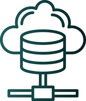 Database Vector Icon Design