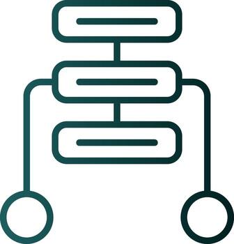 diseño de icono de vector de algoritmo