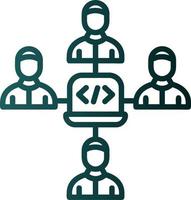 Code Deployment Vector Icon Design