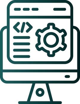 Software Developer Vector Icon Design