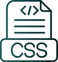 Css File Vector Icon Design