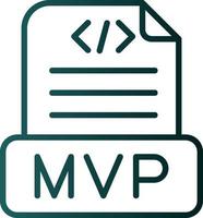 MVP Vector Icon Design