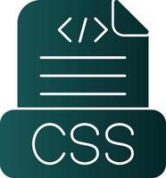 Css File Vector Icon Design