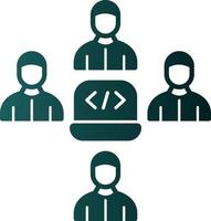 Code Deployment Vector Icon Design
