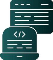Backend Development Vector Icon Design