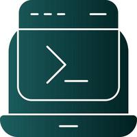 Command Line Vector Icon Design