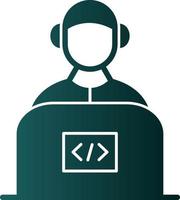 Senior Developer Vector Icon Design