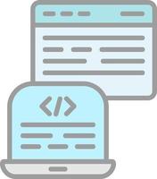 Backend Development Vector Icon Design
