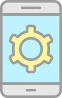 Application Setting Vector Icon Design