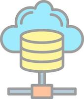 Database Vector Icon Design
