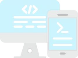 Code Terminal Vector Icon Design