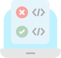 Code Correction Vector Icon Design