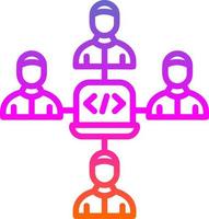 Code Deployment Vector Icon Design